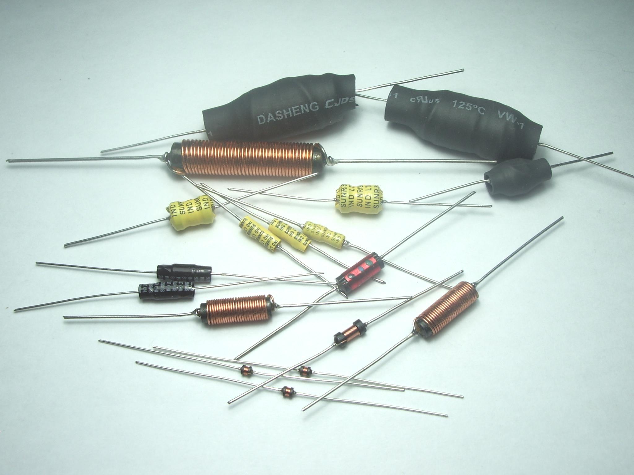 AXIAL TYPE CHOKE INDUCTORS